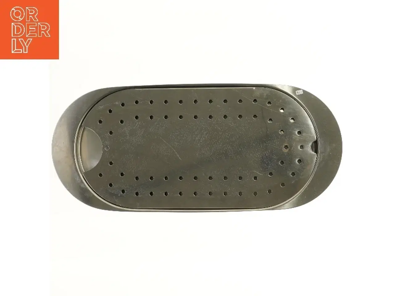 Billede 1 - Stelton fiskefad med perforeret indsats (str. 58x25,5 cm)