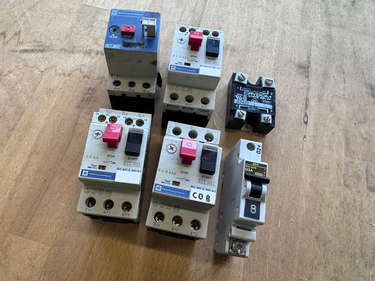 Billede 1 - Håndbetjente motorværn, strømforsyning, følere, mv