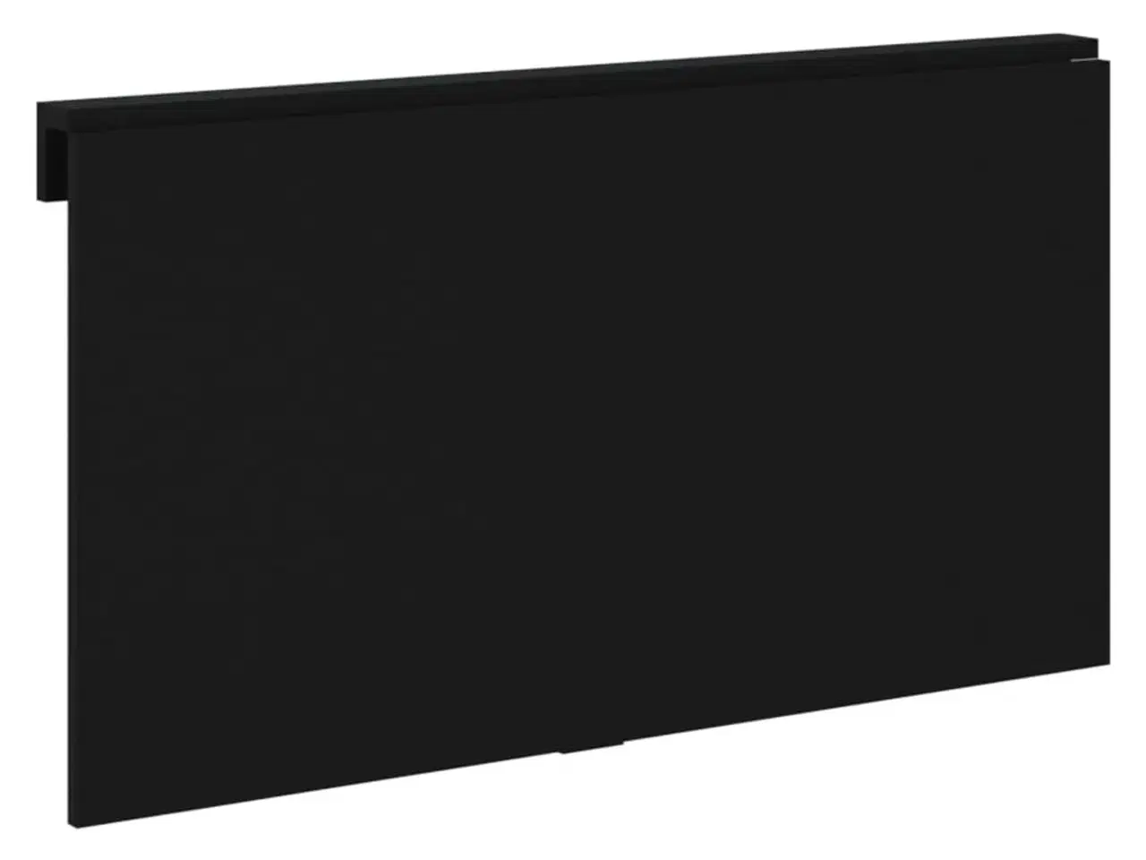 Billede 5 - Væghængt klapbord 100x60x56 cm konstrueret træ sort