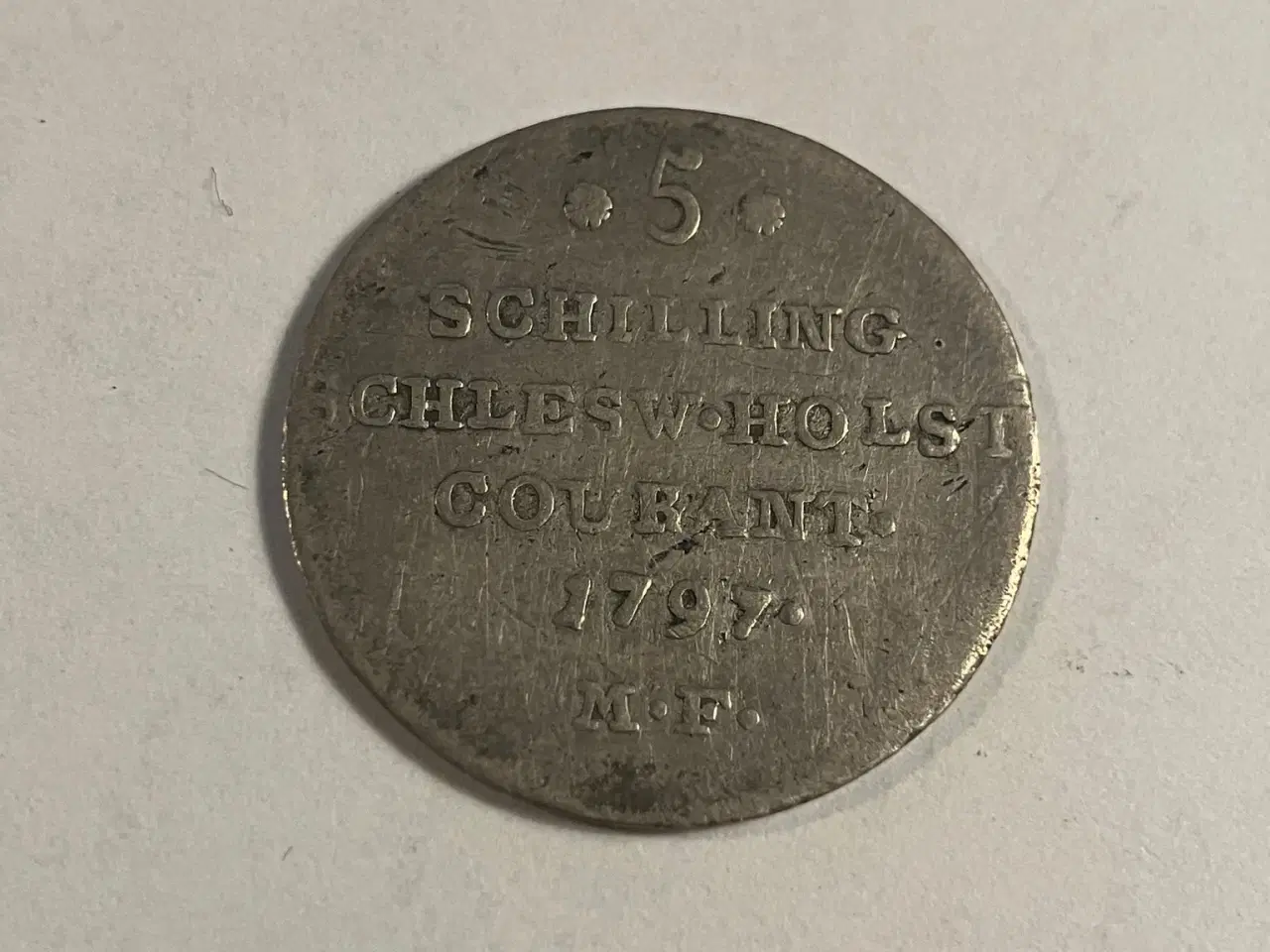 Billede 1 - 1/12 Speciestaler / 5 Schilling 1797 Schleswig-Holstein