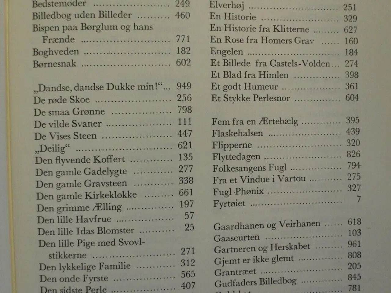 Billede 3 - samlede eventyr og historier, af h. c. andersen