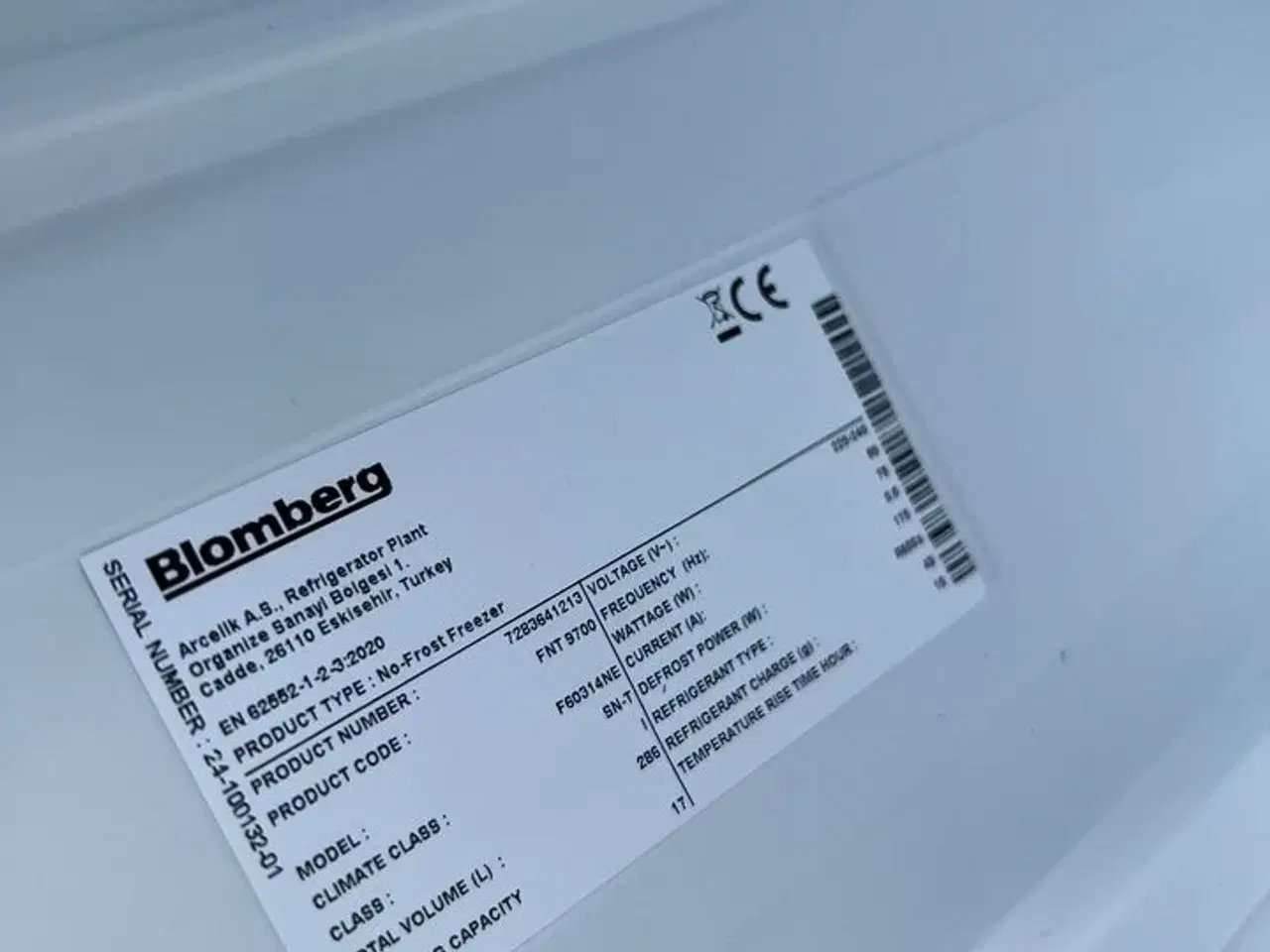 Billede 6 - Sæt med nyt køleskab og nyt fryseskab