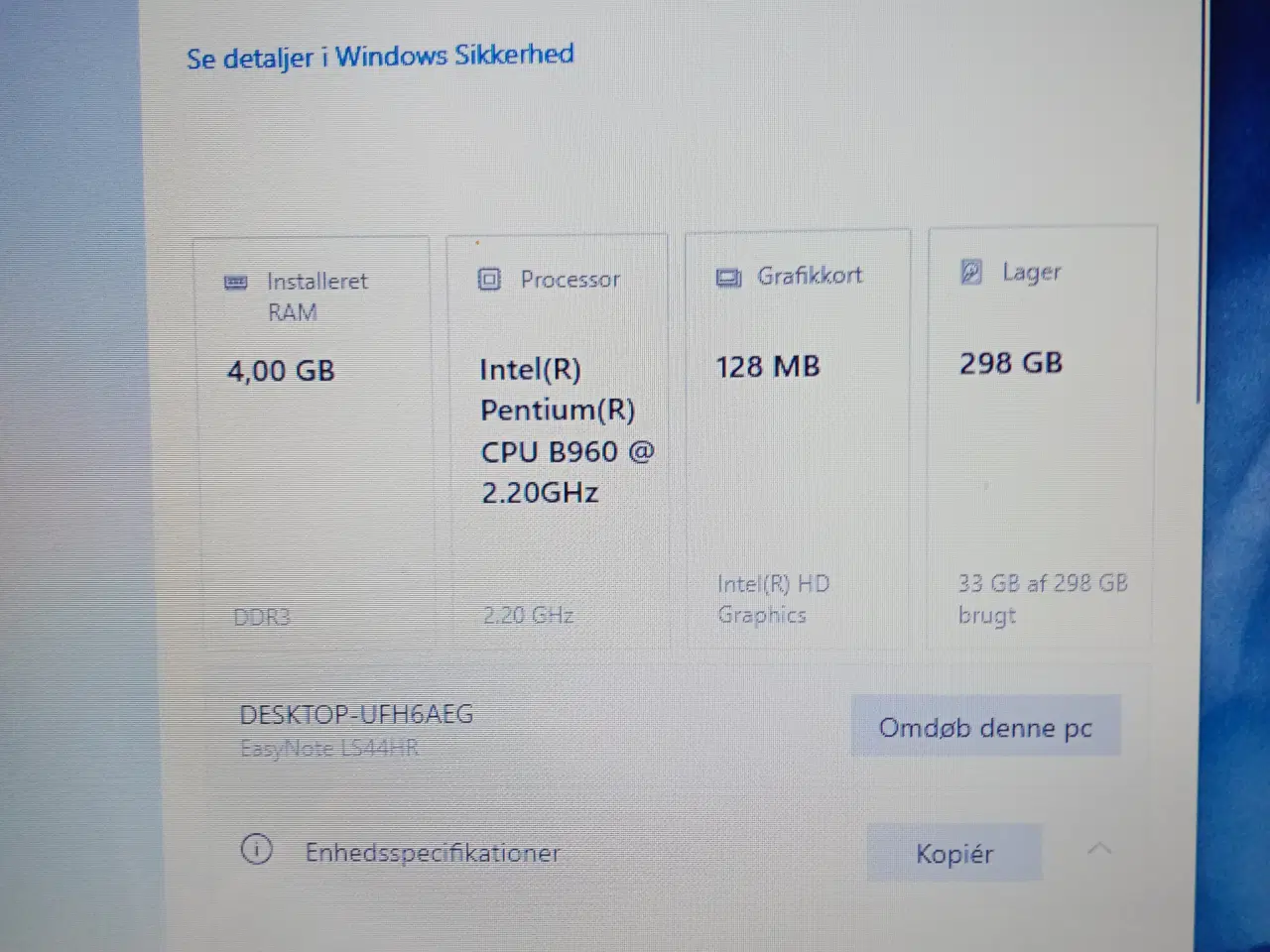 Billede 3 - Julegaven? Flot 17,3" notebook/bærbar