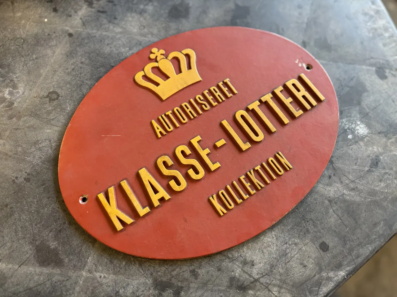 Billede 3 - Retro skilt - Klasselotteri fra butik