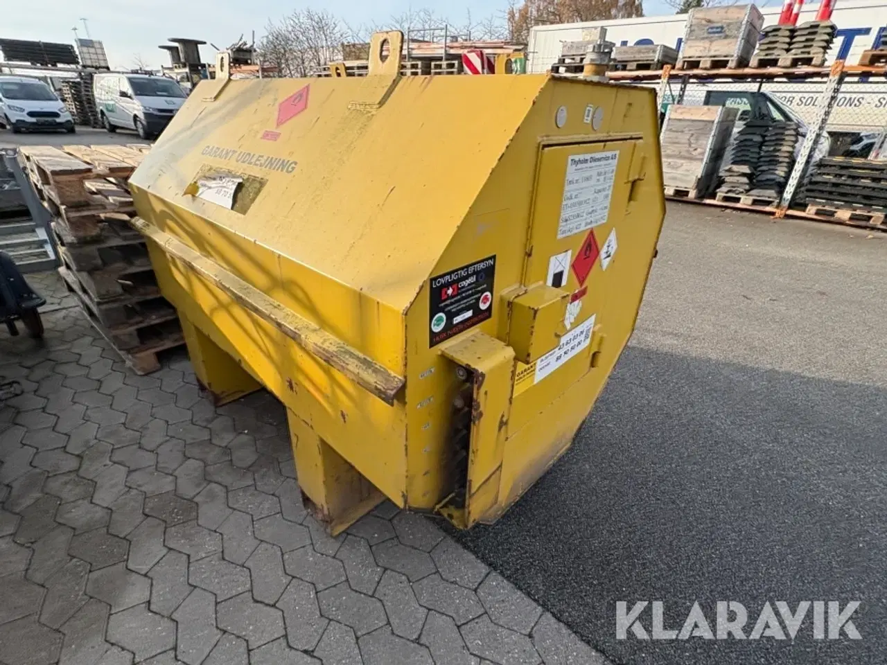 Billede 4 - Dieseltank 1500 liter med pumpe