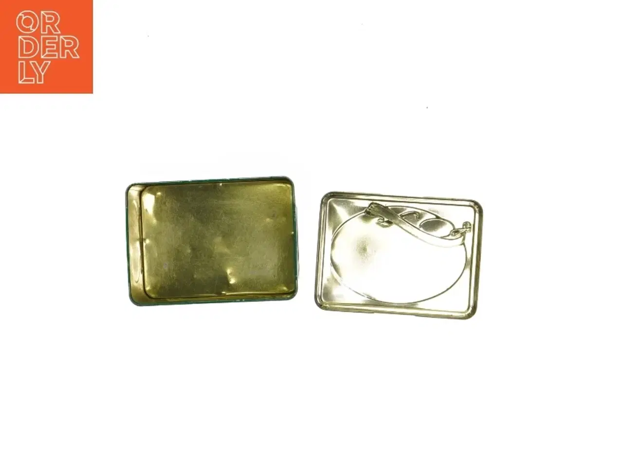 Billede 5 - Retro Underberg metalæske fra 1993 (str. 11,5x12 cm)