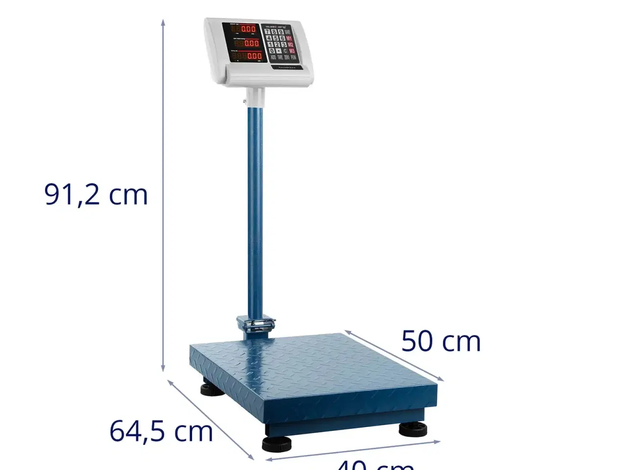 Billede 9 - Industrivægt – 300 kg / 50 g – 40 x 50 cm