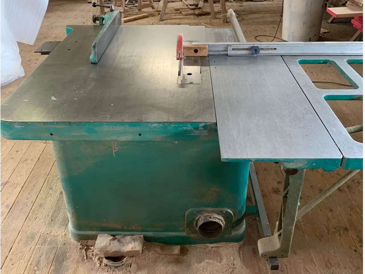 Billede 5 - Formatsav ældre meget stabilt Stationært rundsav