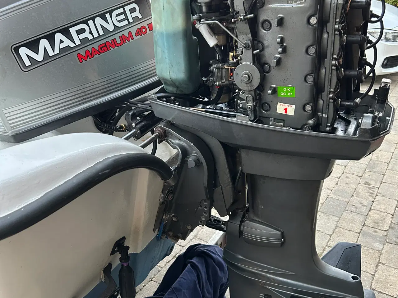 Billede 4 - Mariner Magnum 40 hk 2-takt (sjælden 4-cylindret)