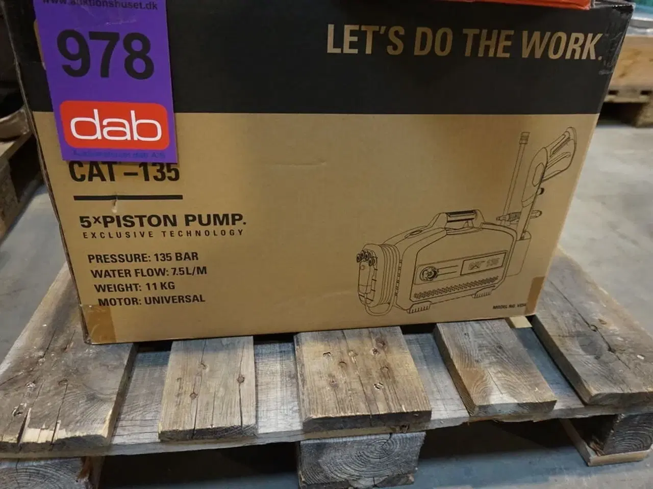 Billede 3 - CAT 135-VE54 1800PSI højtryksrenser 135 bar