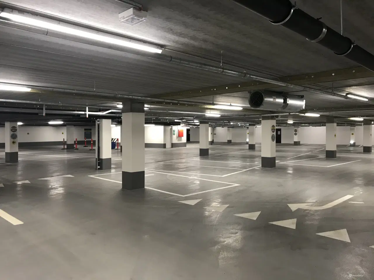 Billede 1 - Parkering ved Franciska Clausens Plads P-kælder