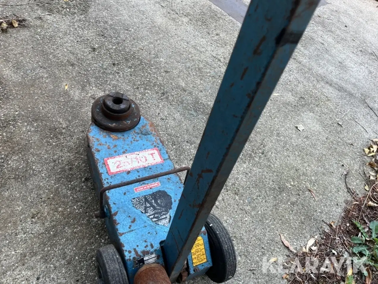 Billede 10 - Donkraft AC hydraulic donkraft 25/10tt til luft