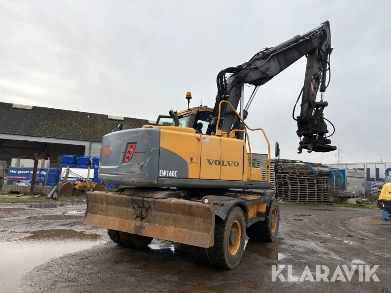 Billede 6 - Hjulgraver Volvo EW160C