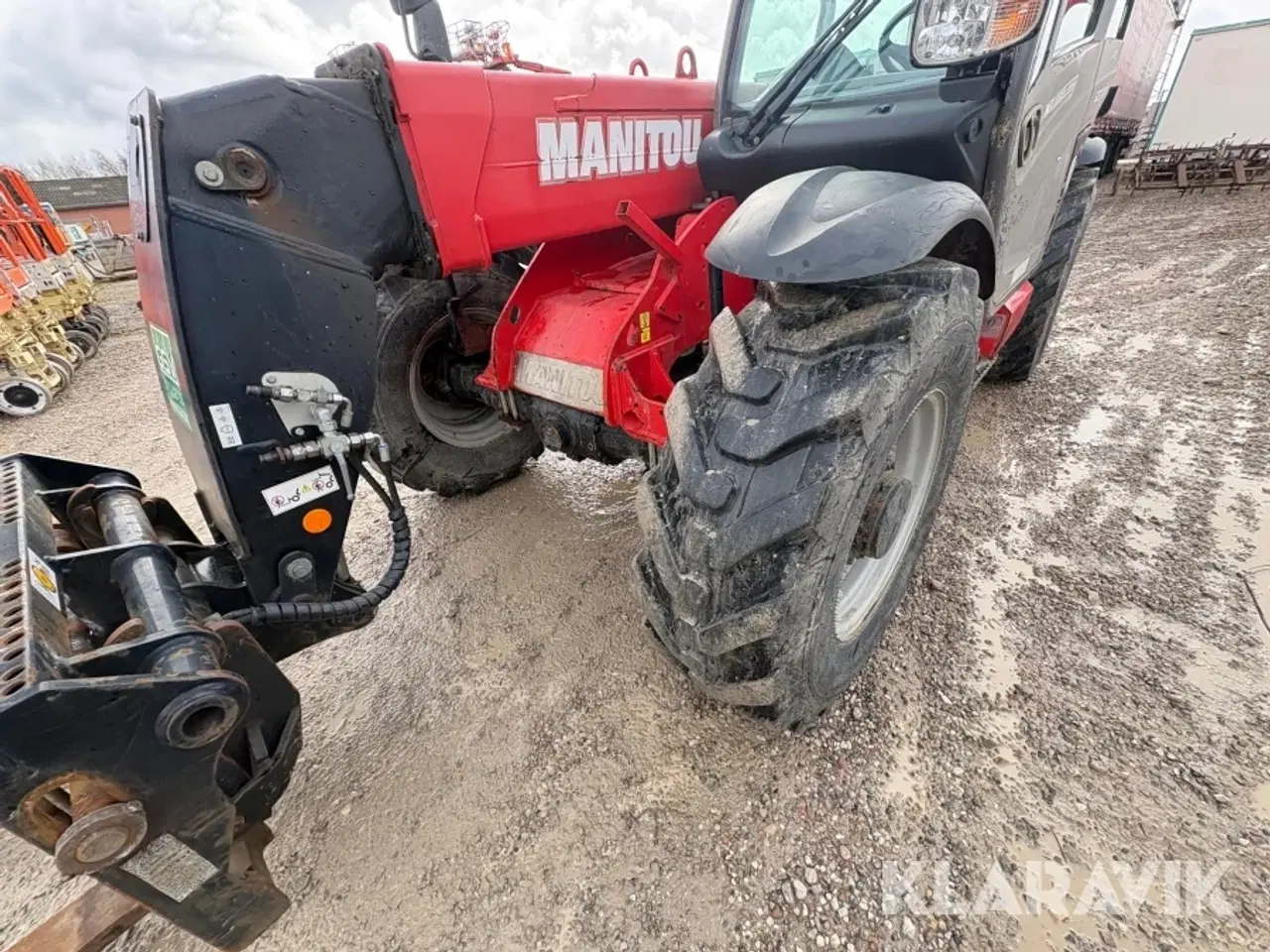 Billede 11 - Teleskoplæsser Manitou MT 835