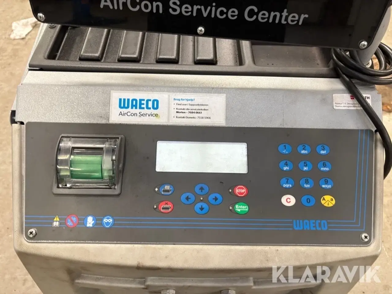 Billede 10 - Aircondition fyldestation Waeco ASC5000 RPA