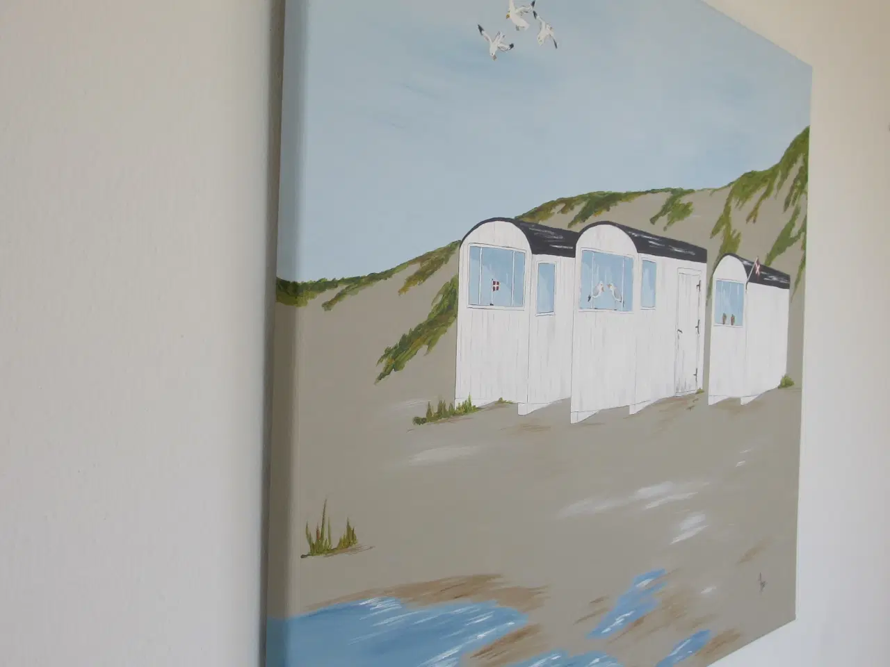 Billede 2 - ACRYL-MALERI nr. G 52