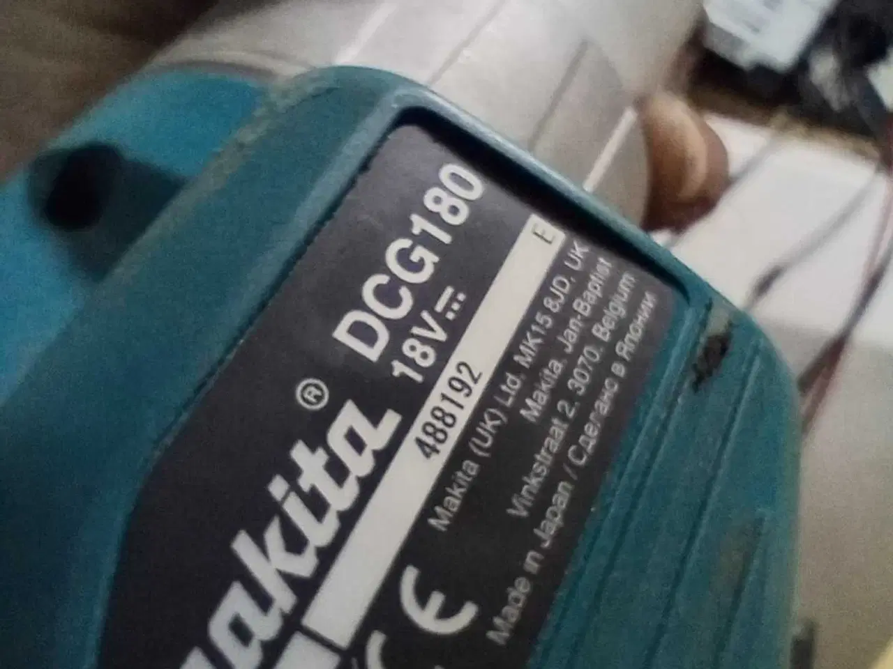 Billede 2 - Makita DCG180 fugepistol 