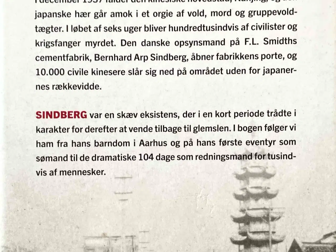 Billede 9 - SINDBERG - Den danske Schindler og Nanjing massakr