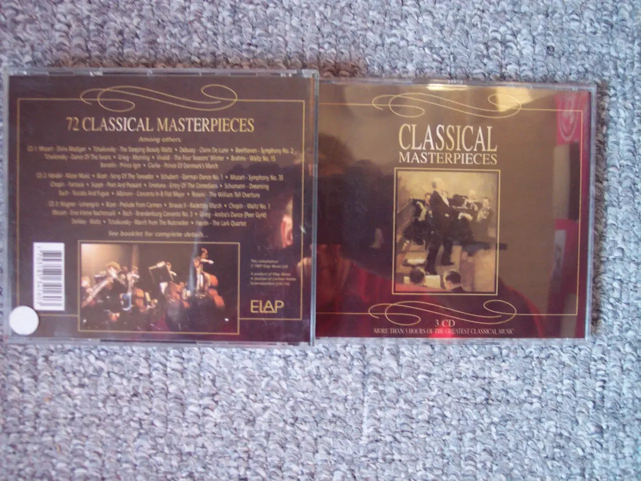 Billede 1 - Opsamling ** Classical Masterpieces (3-CD)(4160cd)