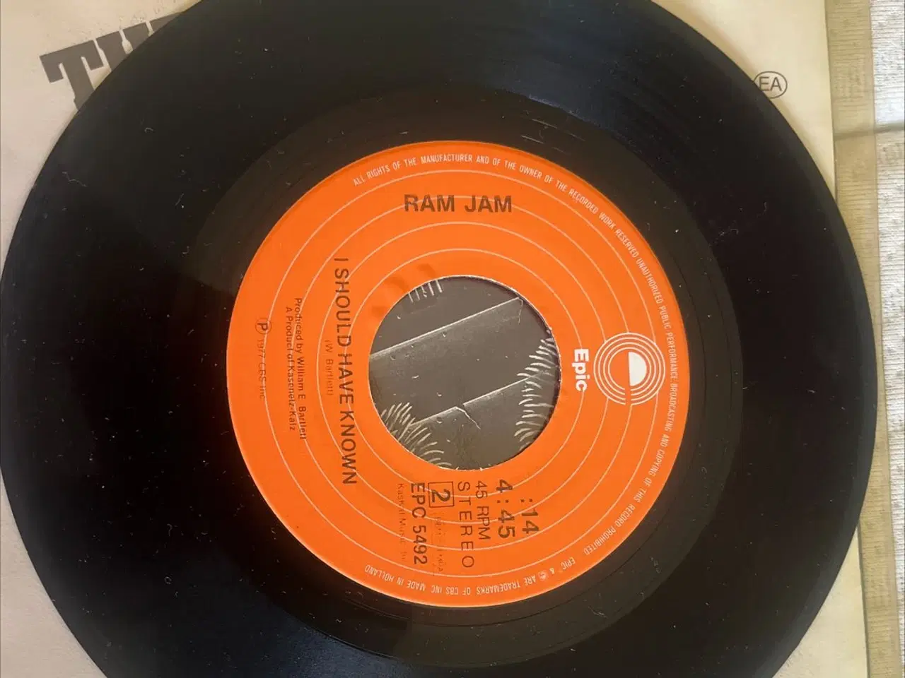 Billede 3 - 2 x single plade med David Bowie og Ram Jam 