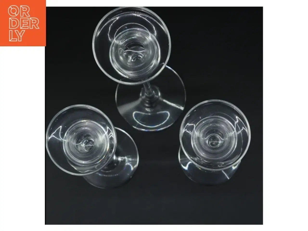 Billede 3 - Glas lysestager holmegård/royal copenhagen (str. Ø 8 cm længde 22,5 & 29 cm)