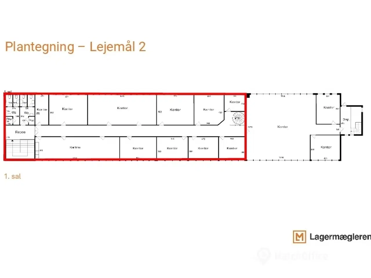 Billede 11 - Avedøre - 1.157 m² lager/showroom og kontor samt 600m² indhegnet oplagsareal.