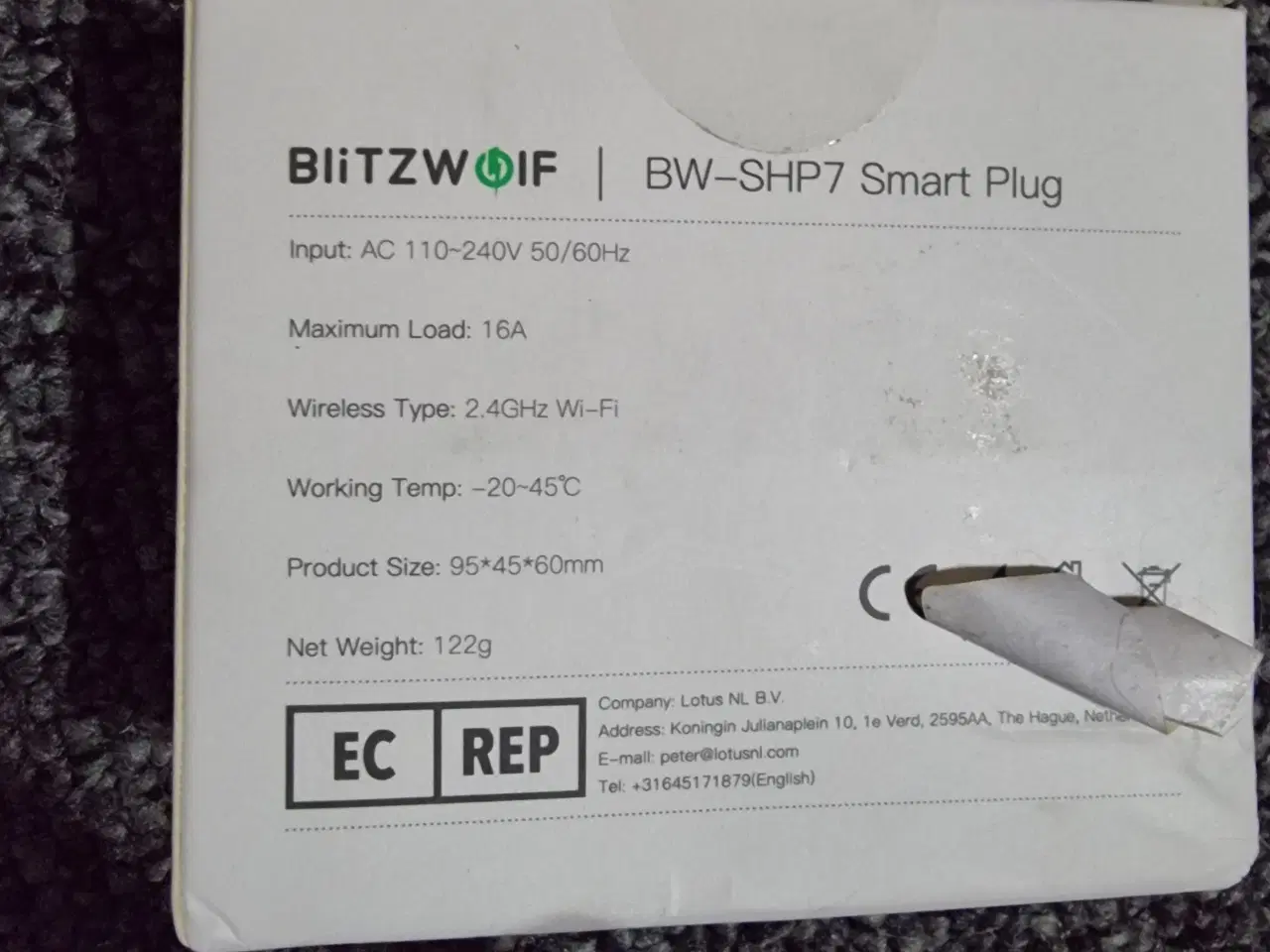 Billede 2 - WiFi BW-SHP7 Smart Plug 