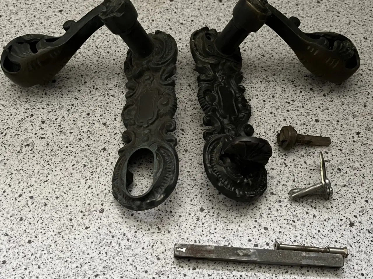 Billede 2 - Dørhåndtag antikt