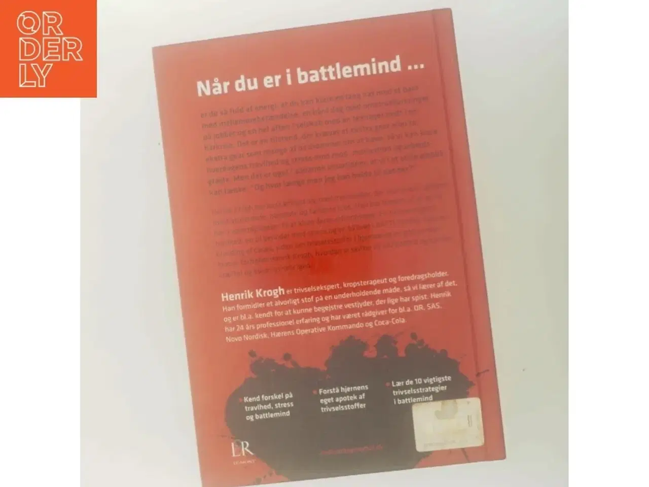 Billede 3 - Fra battlemind til safemind : trivselsstrategier til krig, krise og kærlighed af Henrik Krogh (f. 1965-09-25) (Bog)