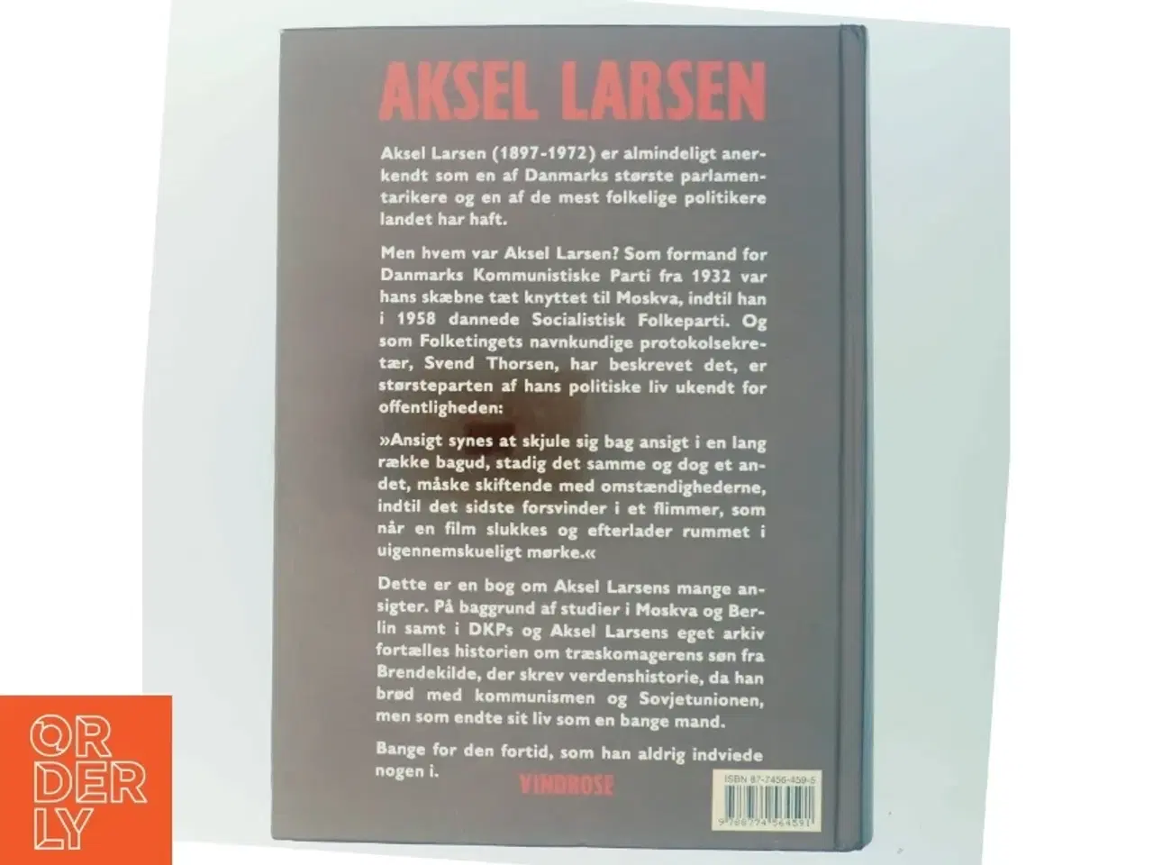 Billede 3 - Aksel Larsen af Kurt Jacobsen (f. 1954) (Bog)