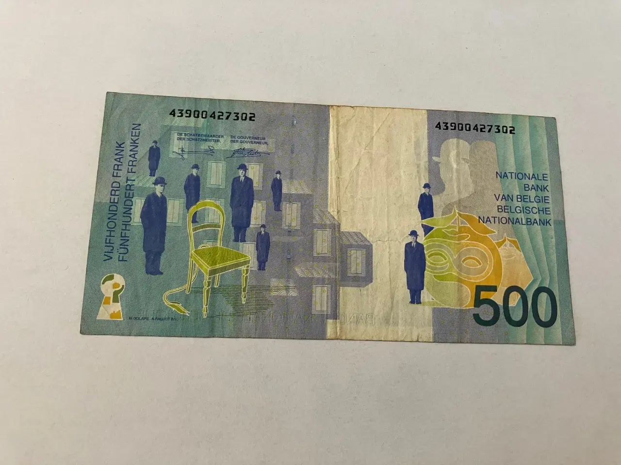 Billede 2 - 500 Francs Belgium