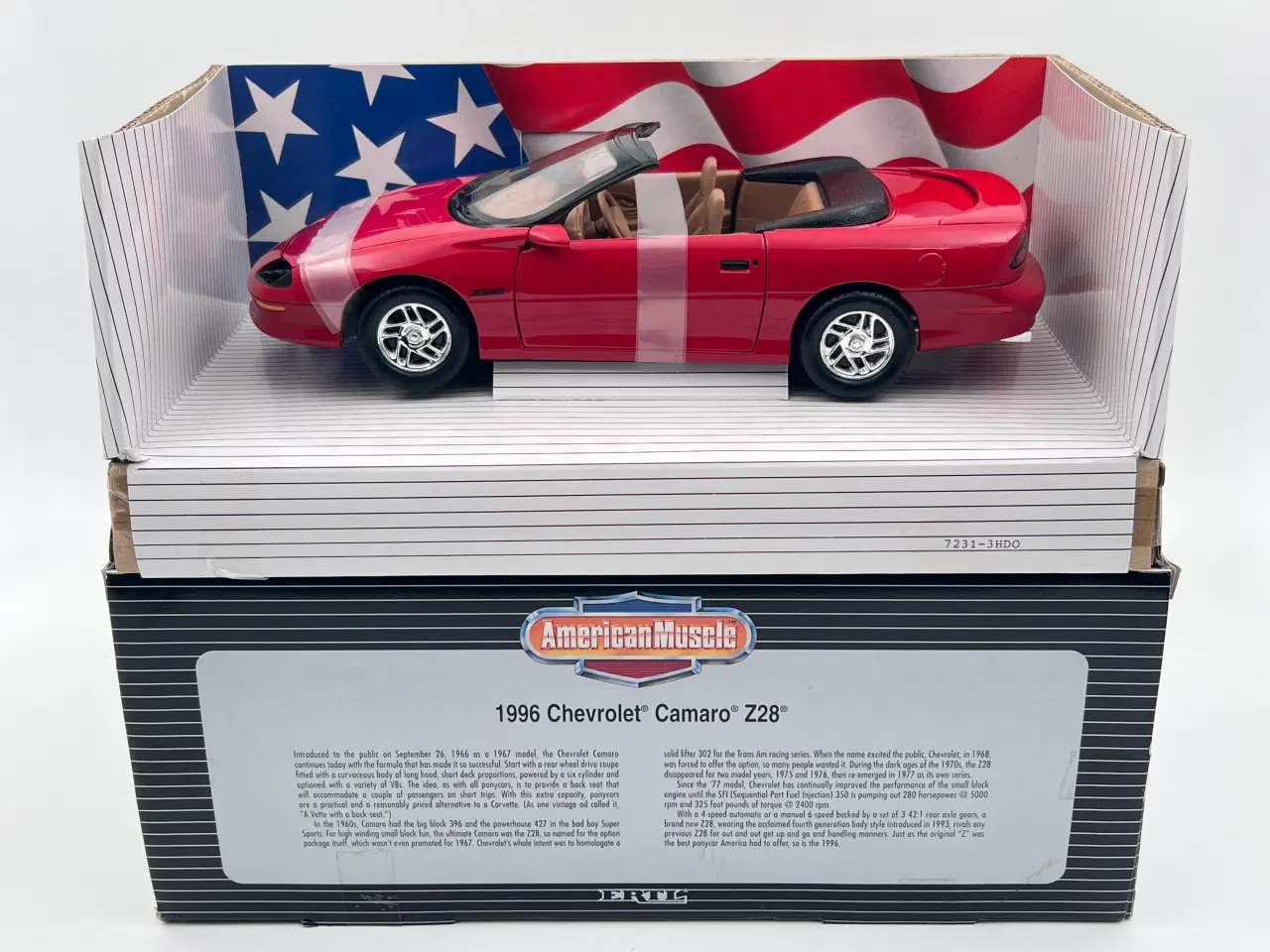 Billede 9 - 1996 Chrvrolet Camaro Z28 1:18  Super flot model