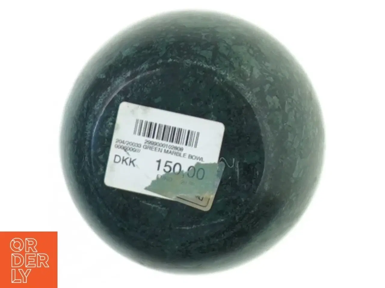 Billede 2 - Green marble bowl (str. 10 x 4 cm)