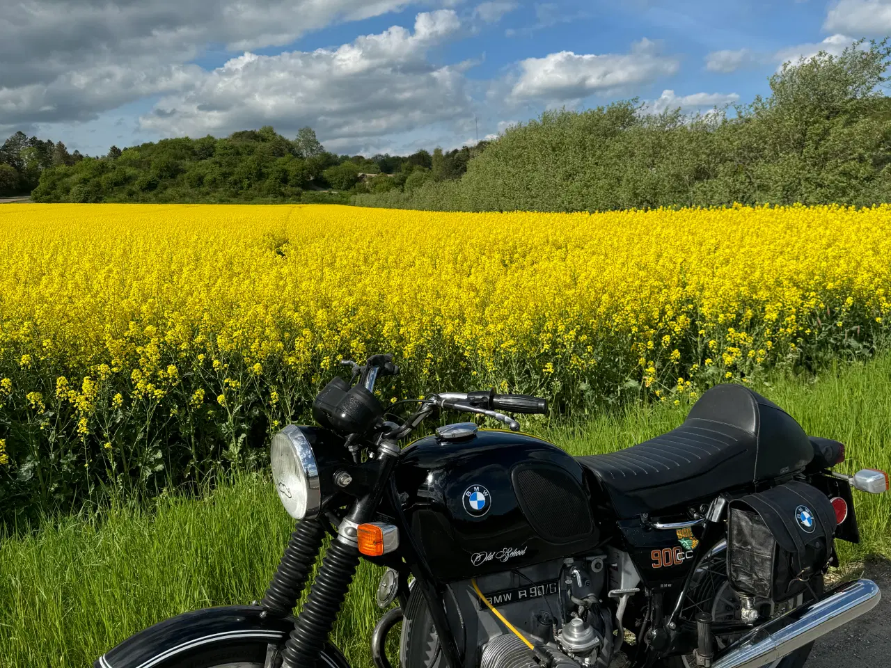 Billede 2 - BMW 90/6 1974 Sort med klassiske numre 