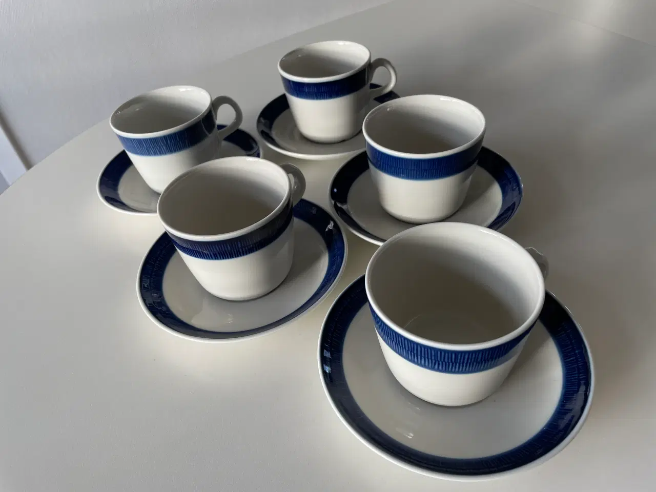 Billede 1 - Blå Koka kopper fra Rørstrand