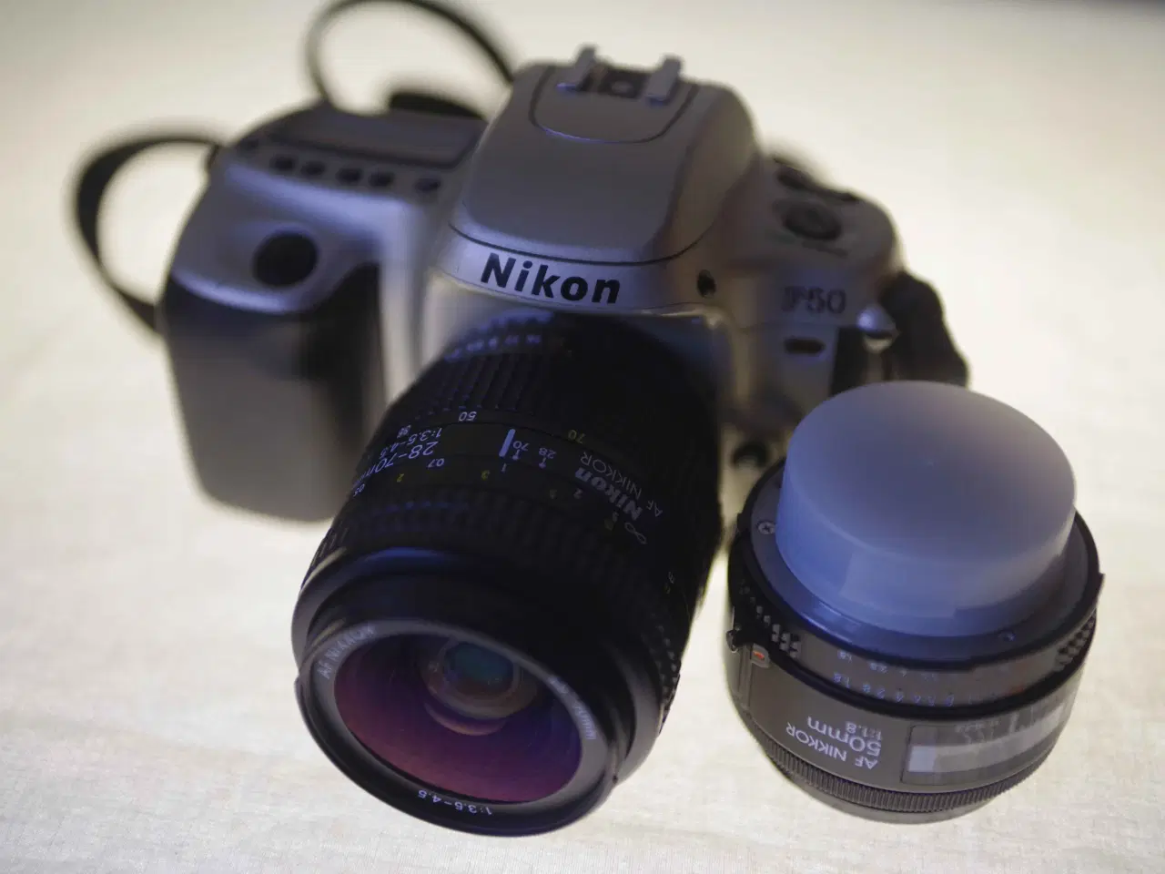 Billede 1 - Nikon F50 med 28-70 mm og 50mm Nikon-objektiver