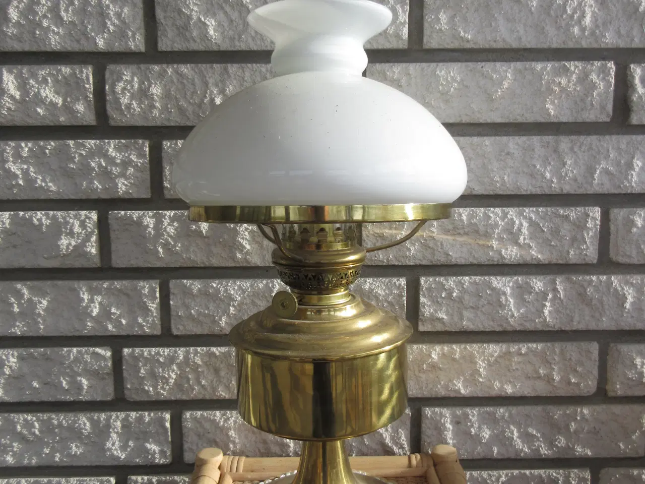 Billede 1 - Antik Petroleumslampe 