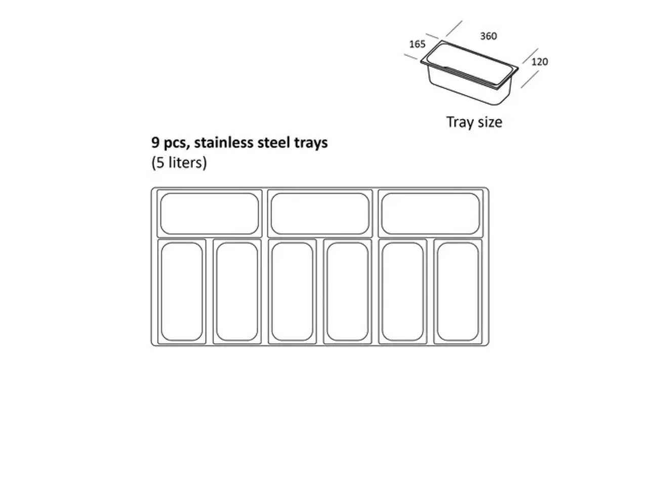 Billede 6 -  Isdisk / Isfryser SIC9WB – 1270 x 1350 x 838 mm
