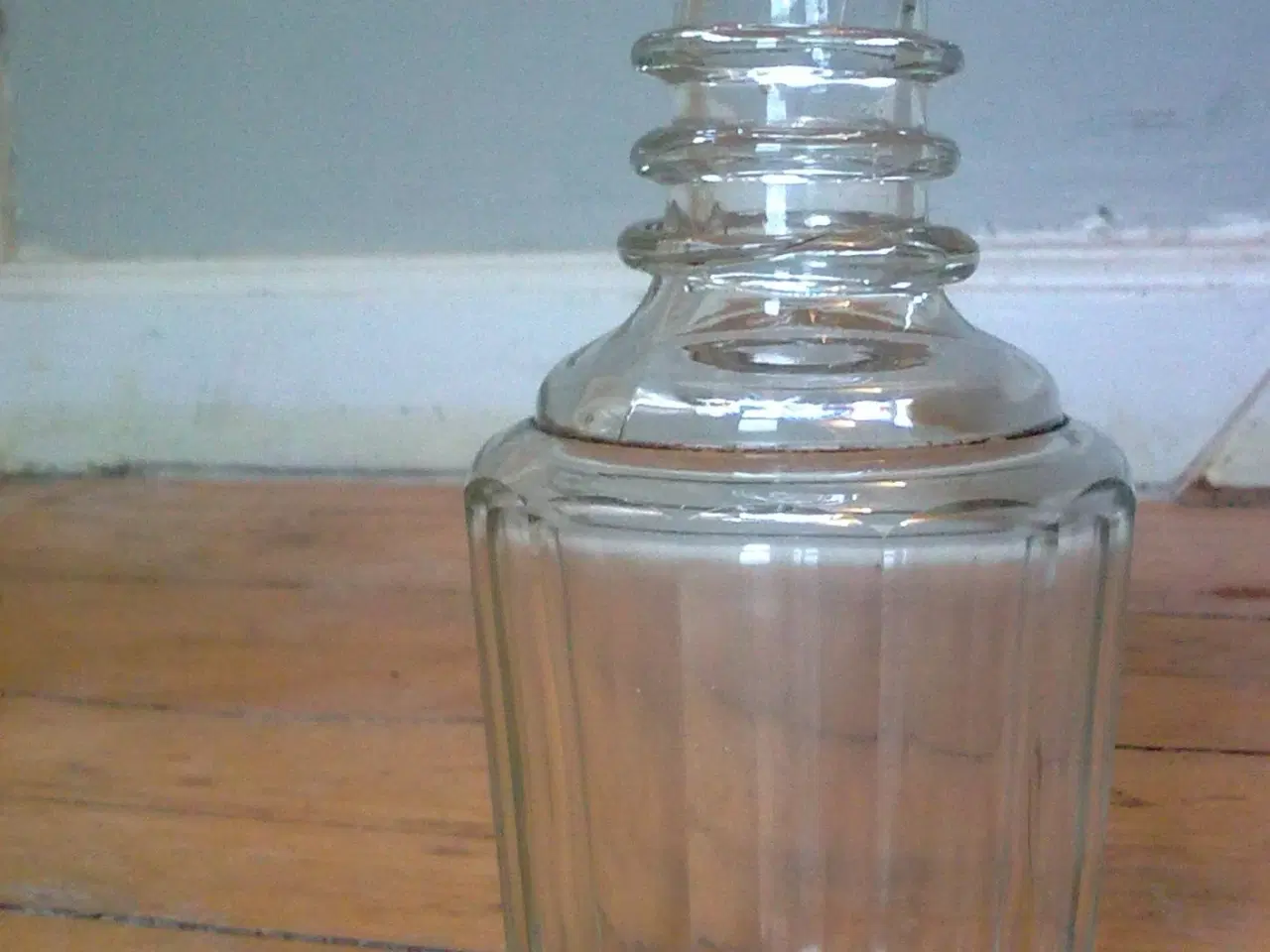 Billede 7 - Glas blomsterpotte fra gamle dage