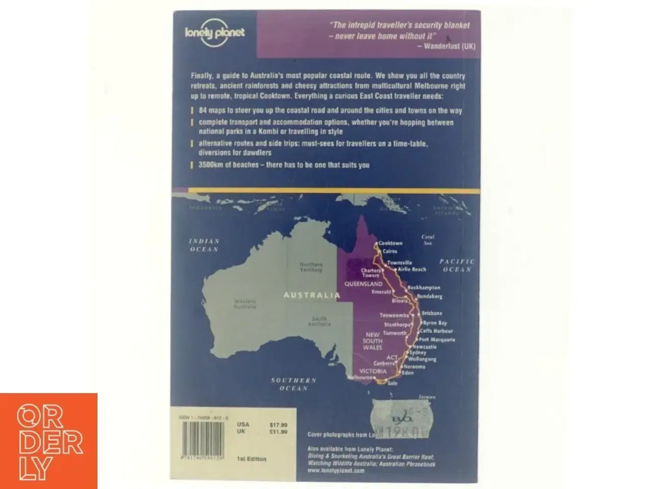 Billede 3 - East Coast Australia : a classic overland route af Verity Campbell (Bog)