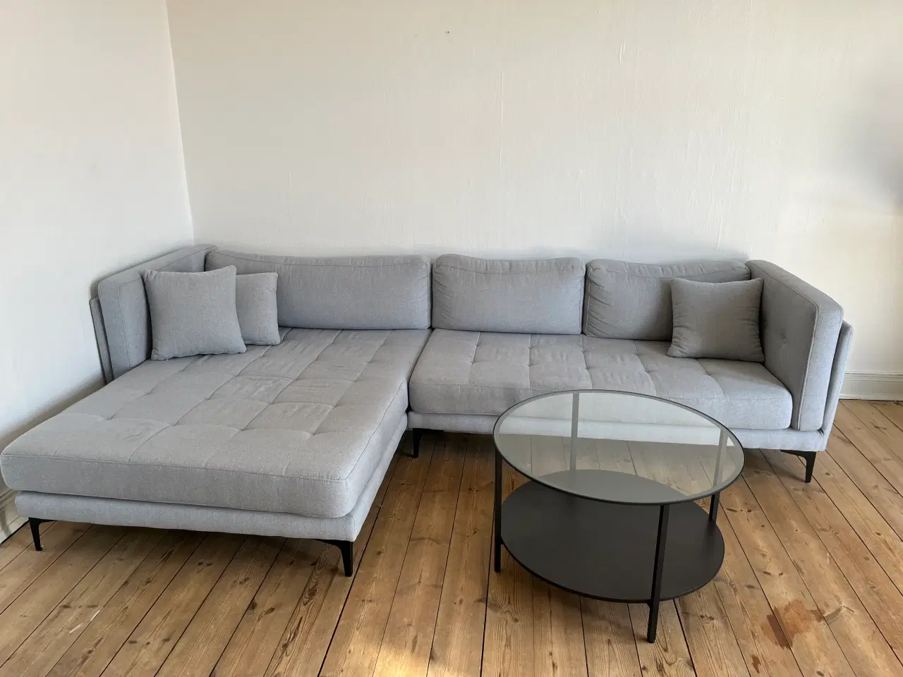 Billede 7 - Lys grå sofa i stof