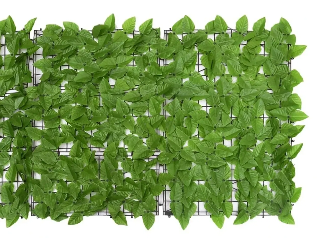 Billede 3 - Altanafskærmning 400x75 cm grønne blade