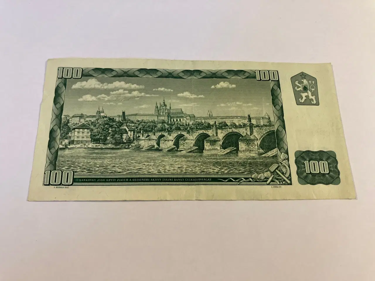 Billede 2 - 100 Korun Tjekkoslovakiet 1961