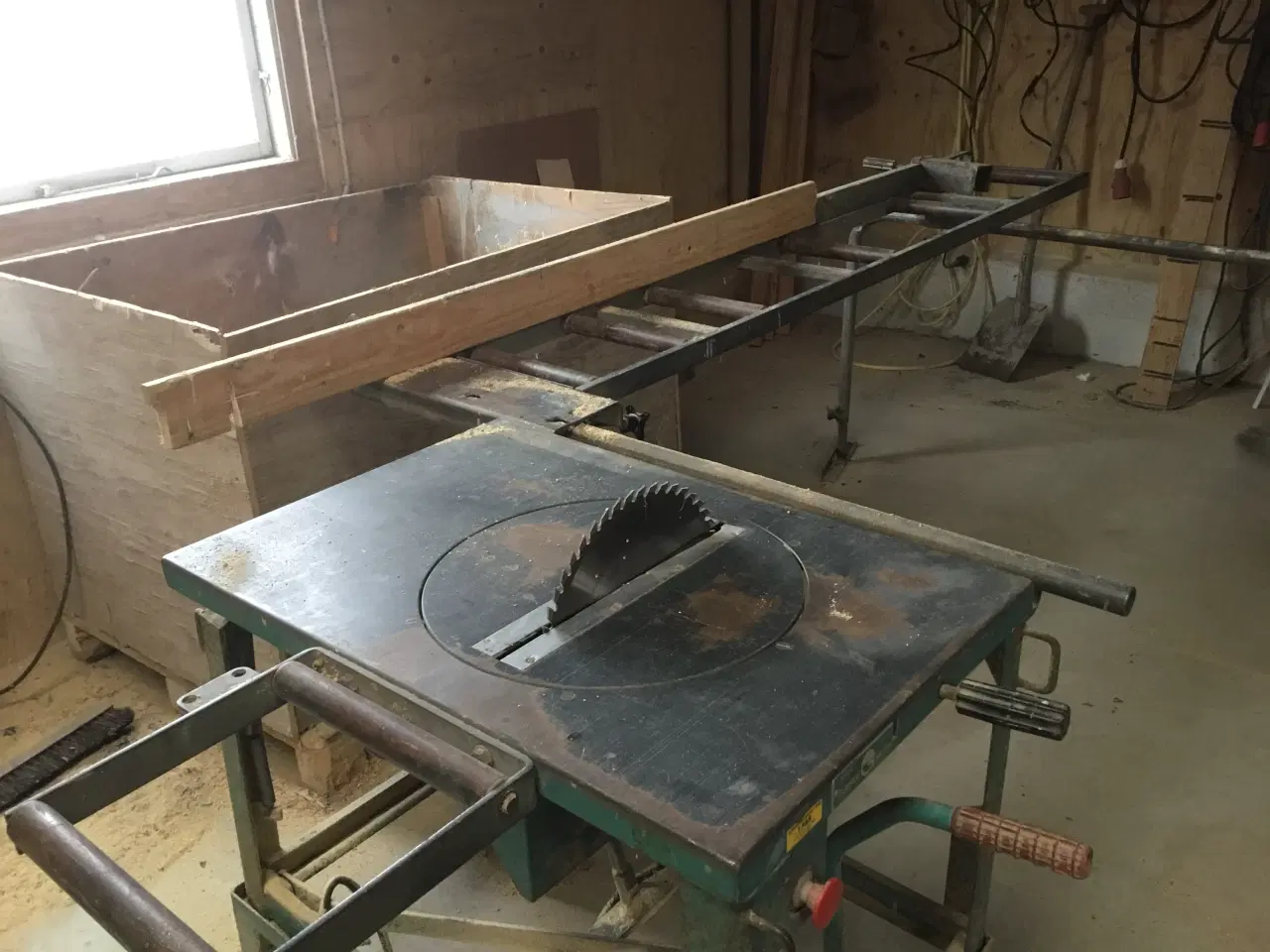 Billede 1 - Gjerde bygningsrundsav Model 1203