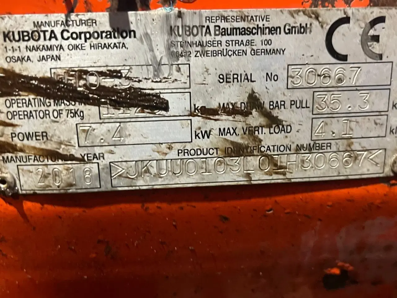 Billede 15 - Kubota U10-3 SL med usdkudsarm og 3 skovle