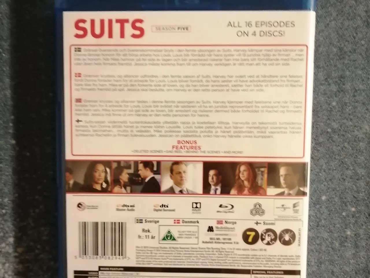 Billede 9 - Suits Sæsoner