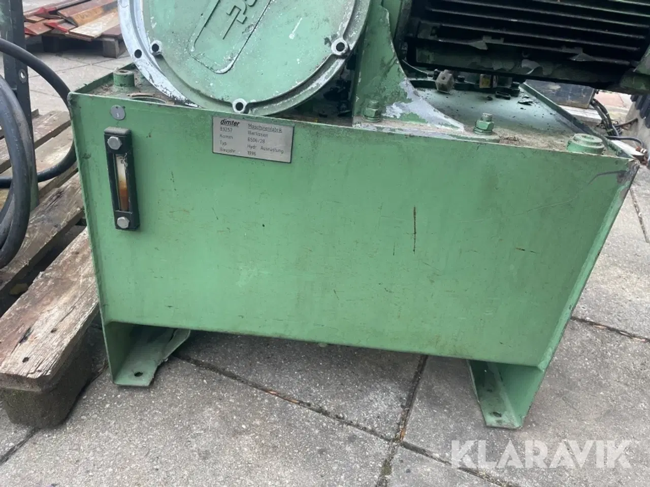 Billede 8 - Hydraulik station Dimter 89257 med kølerenhed