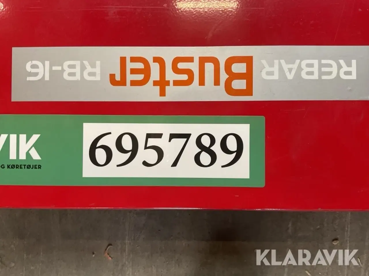 Billede 6 - El-hydraulisk betonjernklipper Rebar Buster RB 16