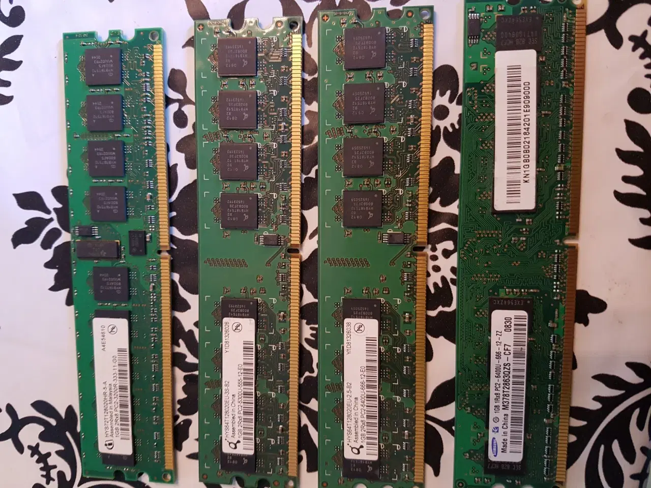 Billede 1 - 4 stk ddr2 Ram på hver 1gb til st. Pc.