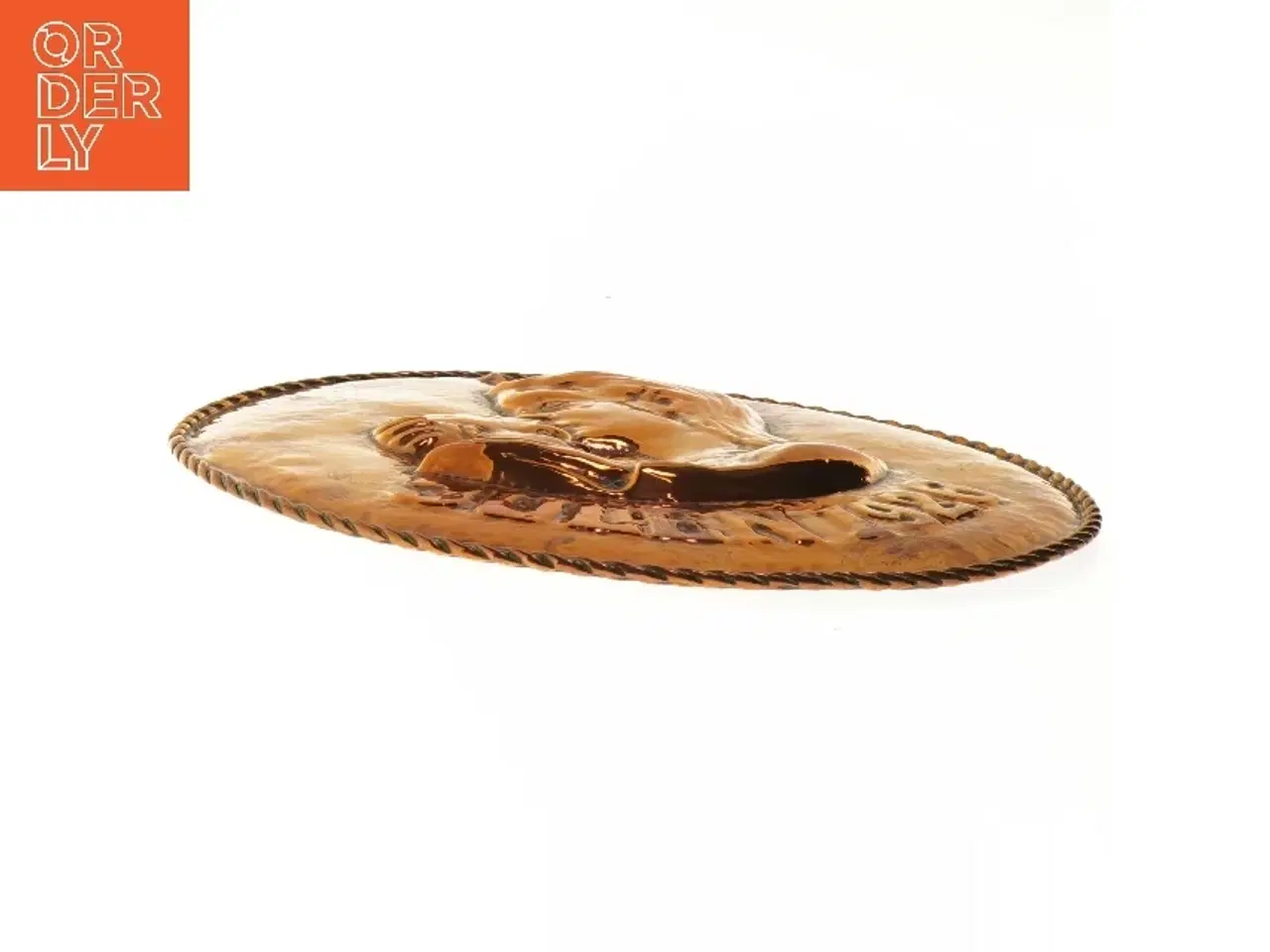 Billede 5 - Dekorativ tallerken fra 1926 (str. Ø 29,5 cm)